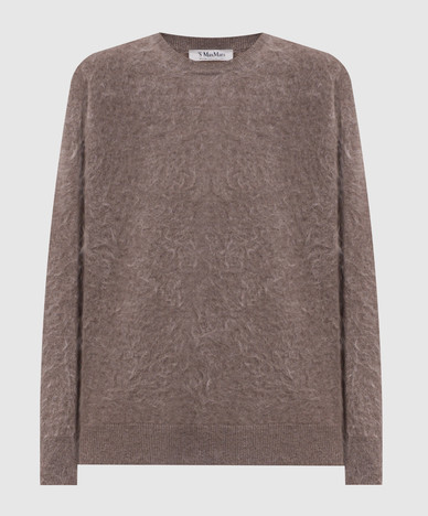 CHICCA brown cashmere sweater