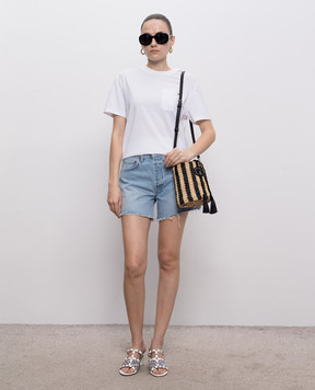 Valentino White T-shirt 8V0MG10VBGR