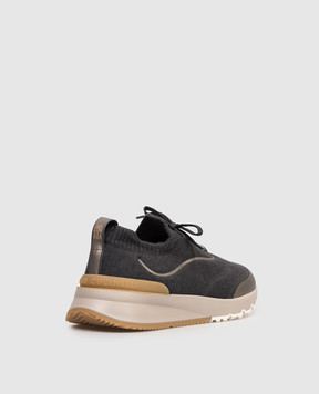 Brunello Cucinelli Gray sneakers MZUAUFO340