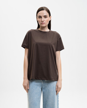 Solotre Brown T-shirt M1AB0192