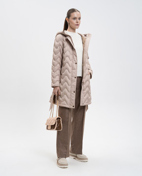 Woolrich Heritage beige down jacket CFWWOU2039FRUT2635
