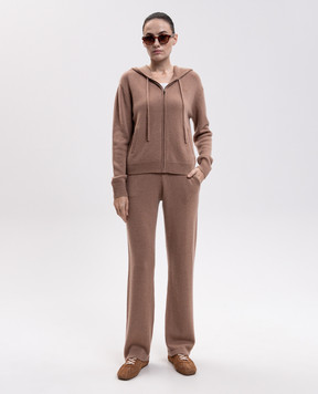 Sporty & Rich Beige cashmere and wool sports jacket CA00283327BE02