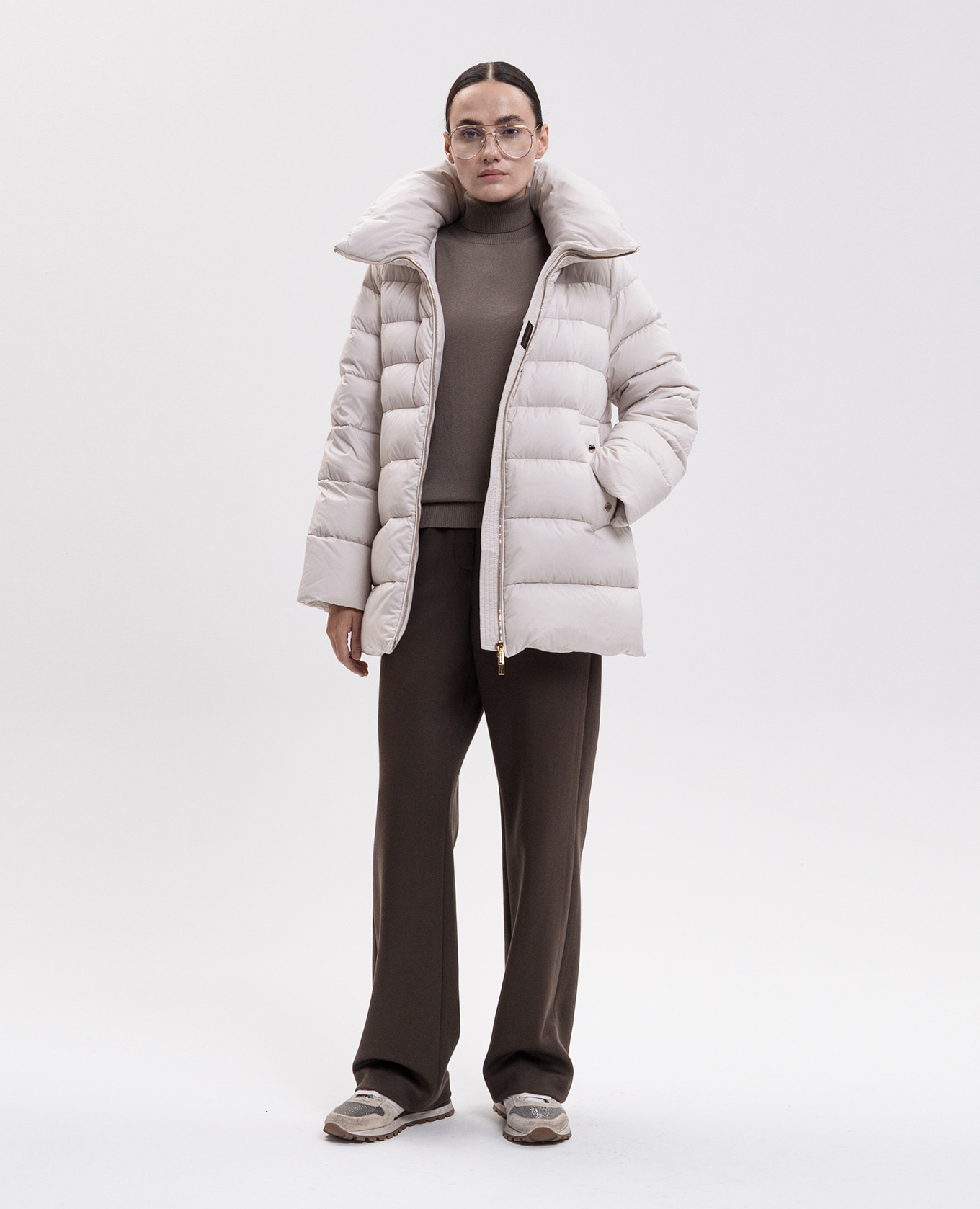Ivory NATALIA down jacket MooRER 2