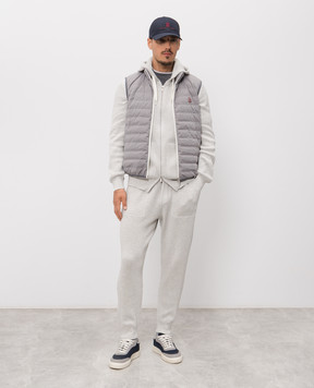 Brunello Cucinelli Grey joggers M29201019G