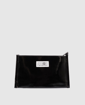 Maison Margiela MM6 Children's black glossy bag M61142MM09H