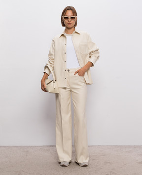 Peserico Beige jeans with lurex A0475600589
