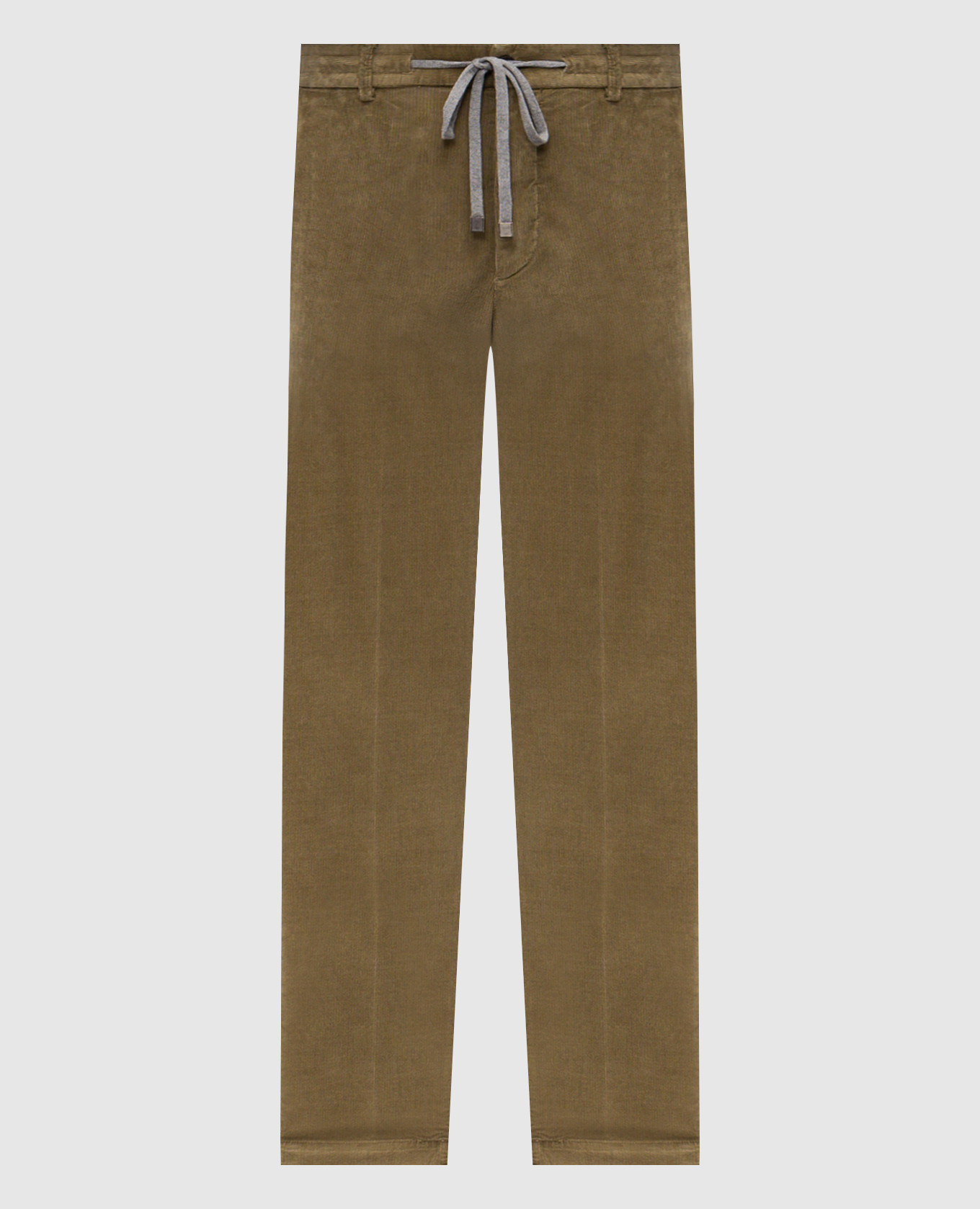 

Khaki corduroy pants Peserico
