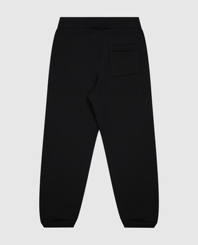 Ami Paris Children's black sweatpants KTR928JE0269