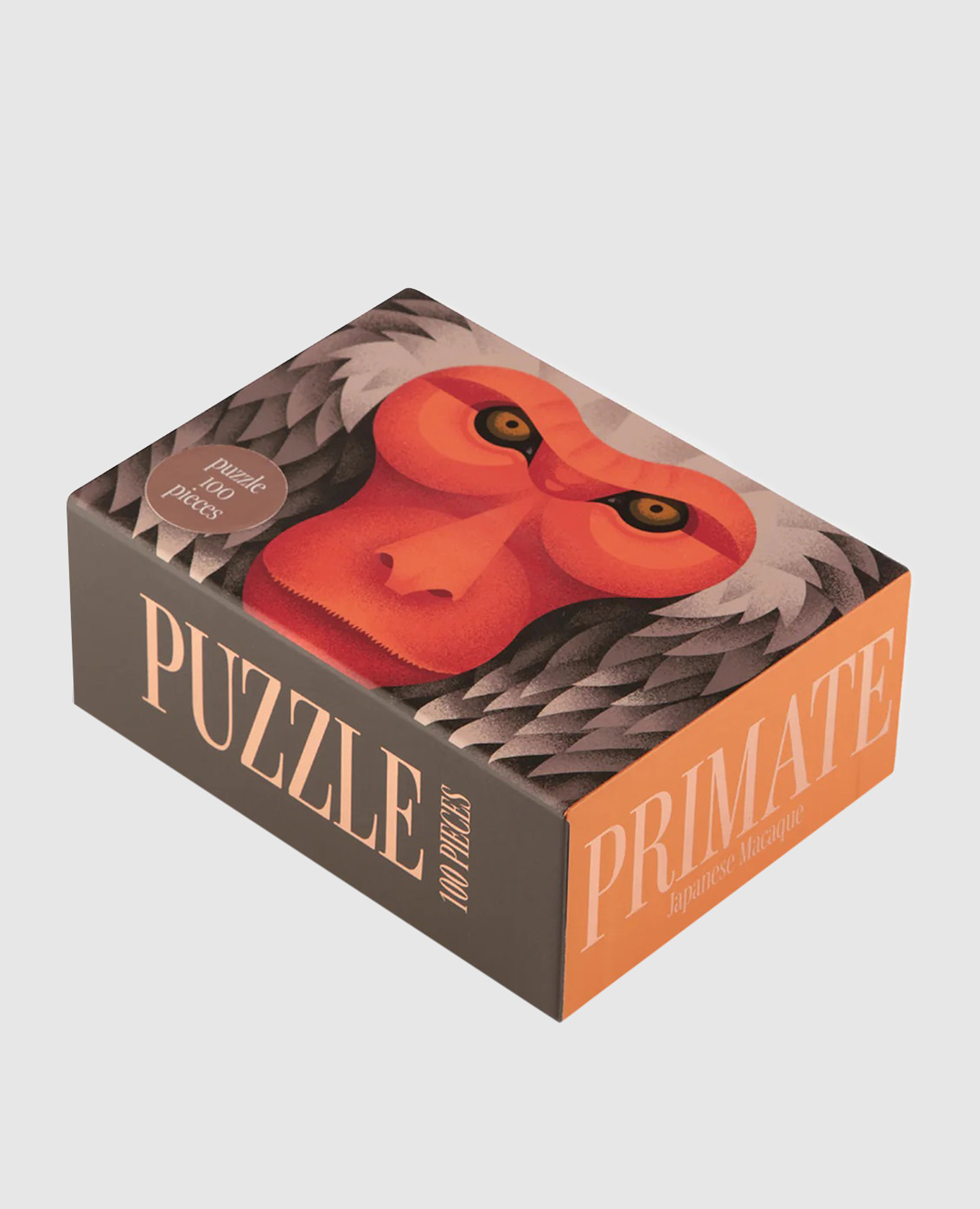 

Puzzle Japanese Macaque 100 pcs Printworks, White