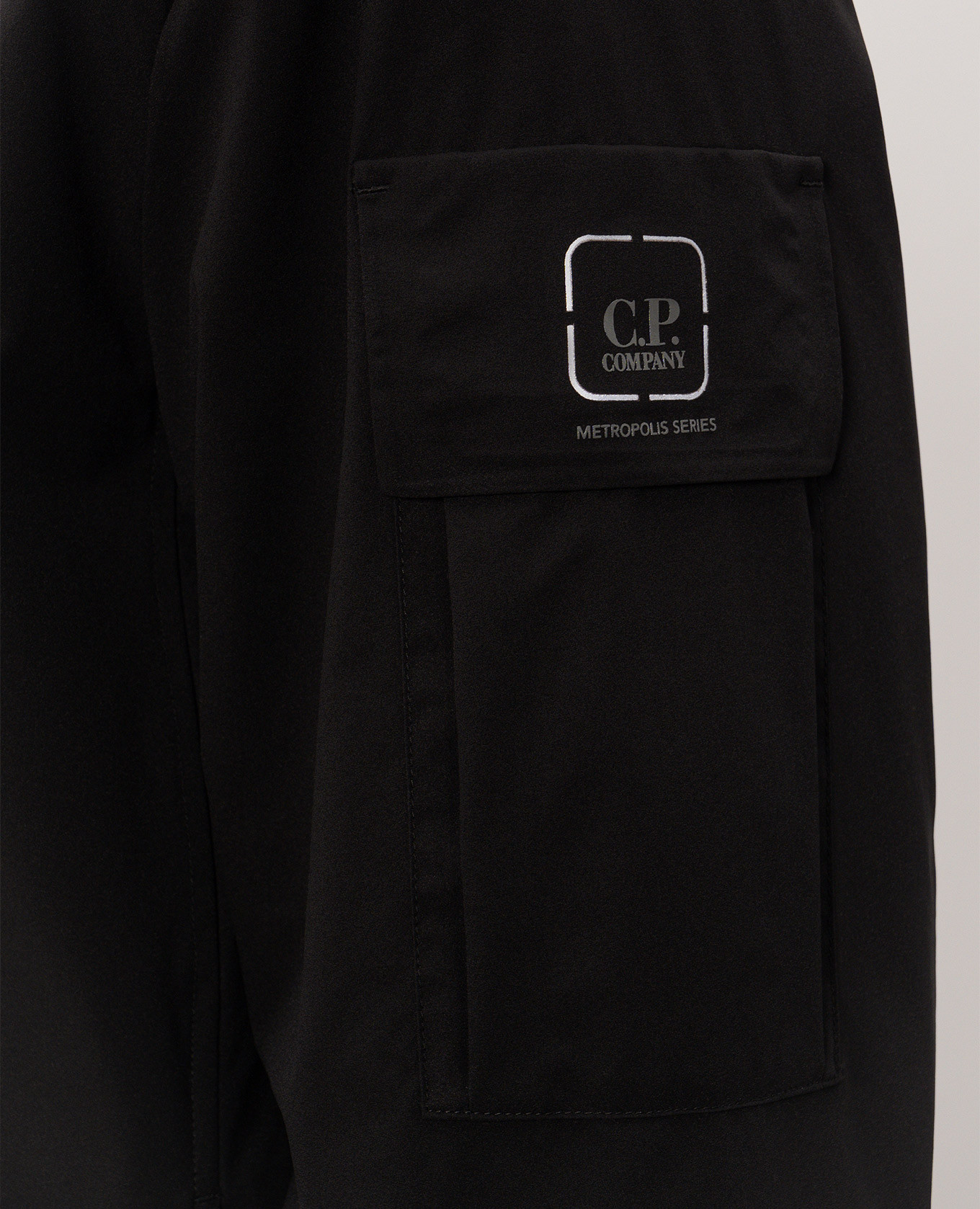 Black shirt with print C.P. Company Metropolis 5