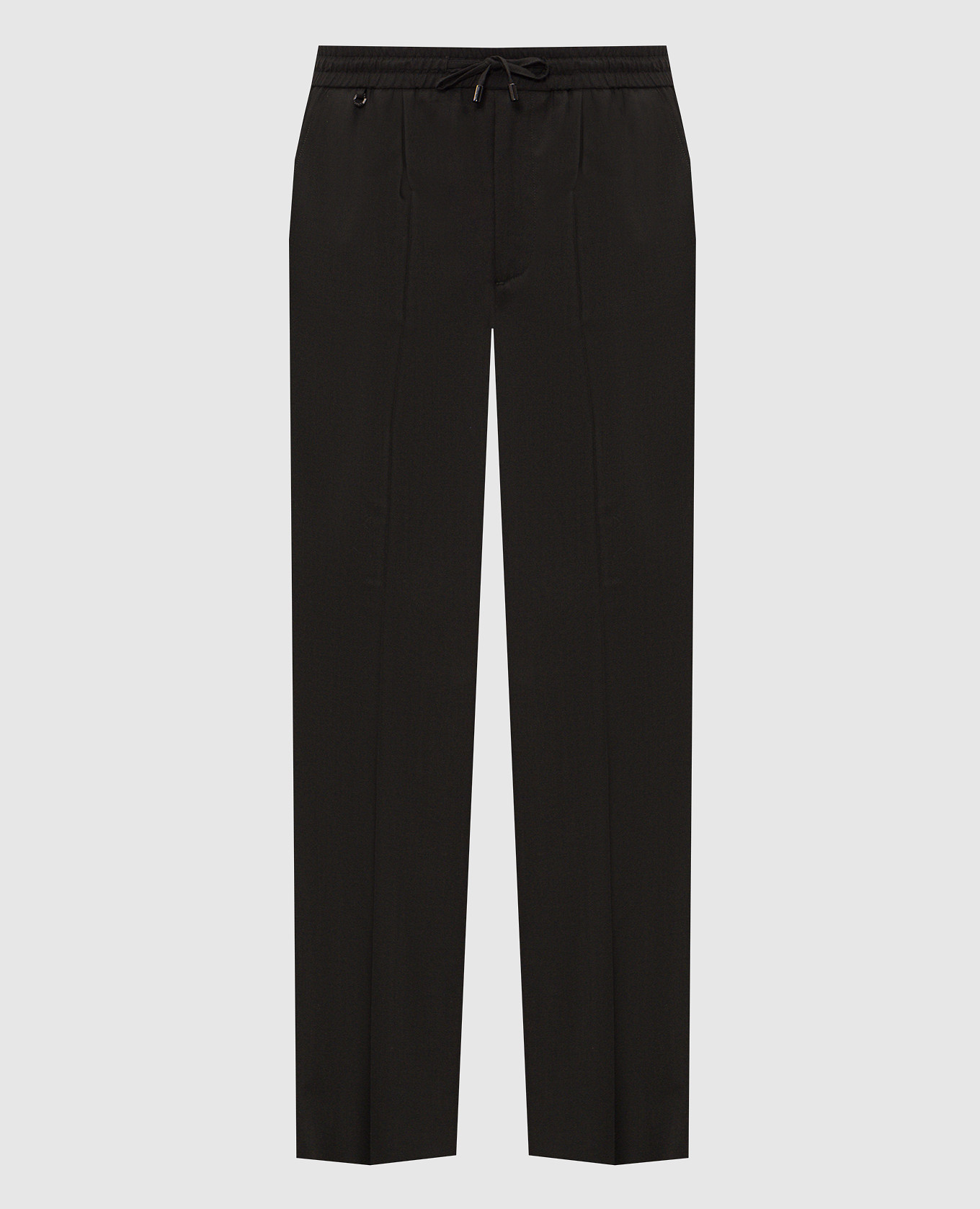 Dark green wool pants