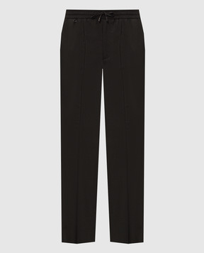 Stefano Ricci Dark green wool pants M1T6300240W609