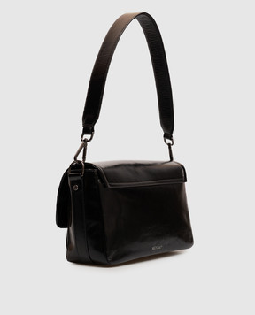 Off-White Black leather bag Dumbo.B OWWMZ01F26LT01
