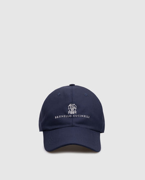 Brunello Cucinelli Blue wool cap M032P9850