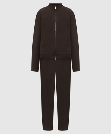 Brown CRISPIN TUTA tracksuit