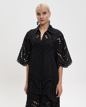 Charo Ruiz Tao black long blouse 263201