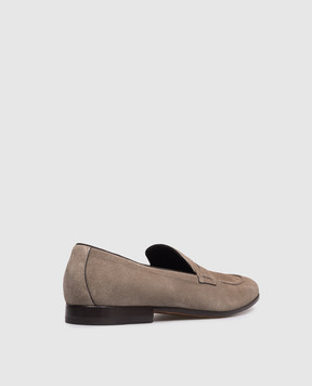 Peserico Brown suede loafers R79077C0CC799