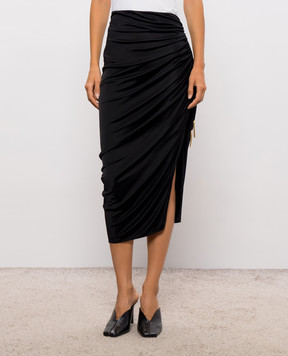 Balmain Black skirt with drapery SK0000000038