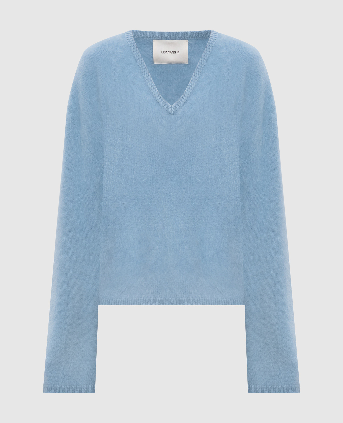 Margareta blue cashmere pullover LISA YANG