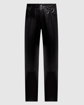 Simonetta Ravizza Black leather pants Koral F06PS72L1