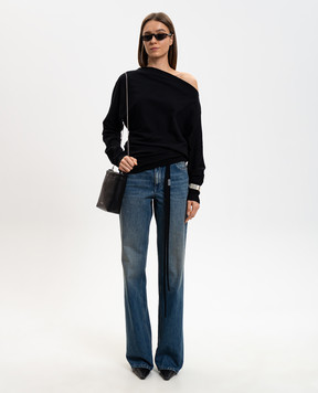 Ann Demeulemeester Roos black jumper B0013815FA045