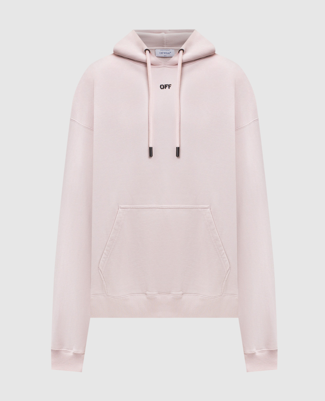 Pink hoodie with Paint Arrow logo