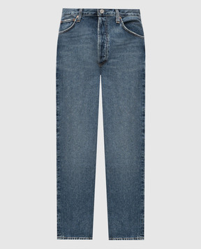 AGOLDE 90's blue jeans with a worn effect A6421206
