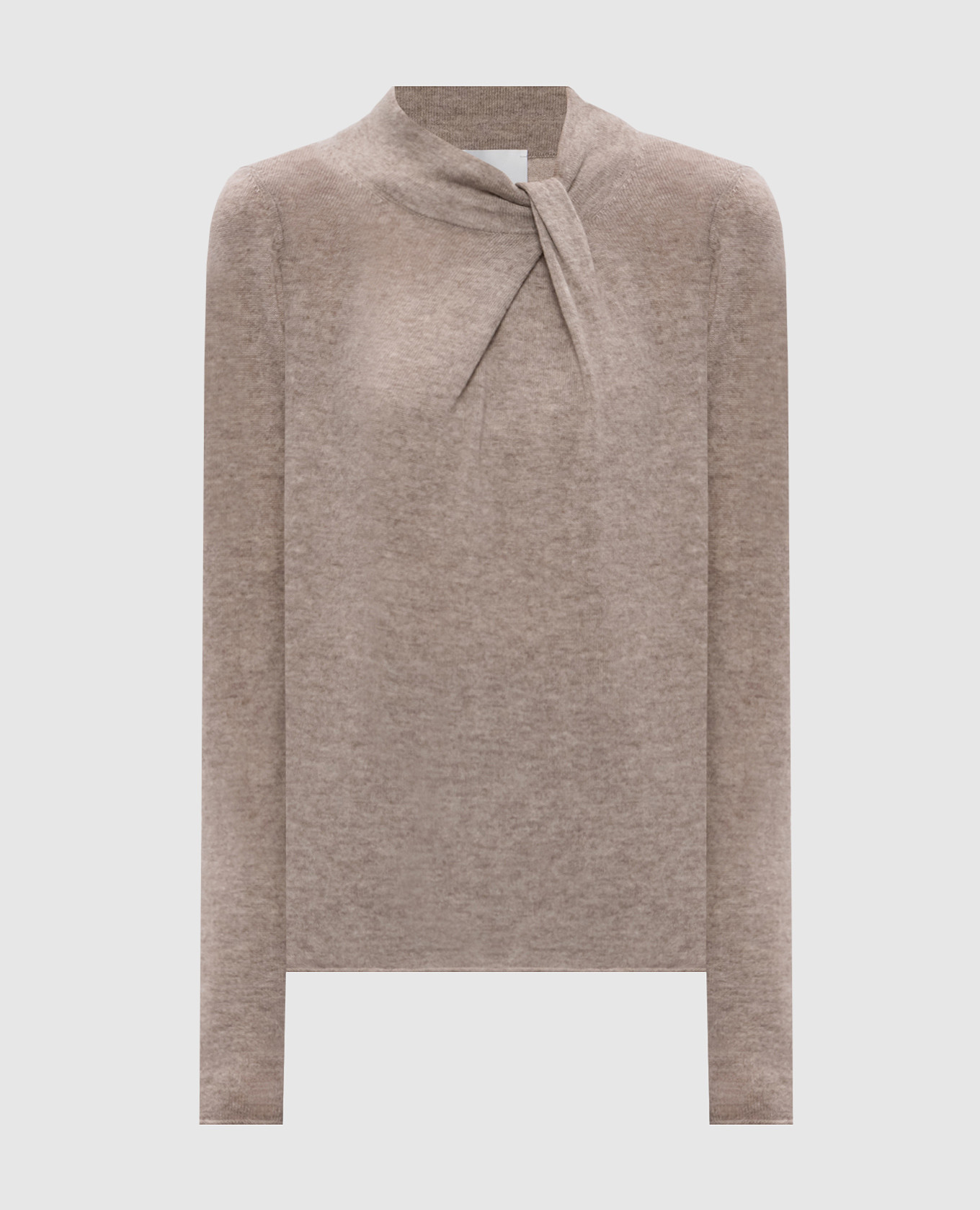 

Beige wool and cashmere jumper Allude