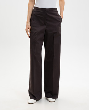 Agnona Brown pants T71107YU2112