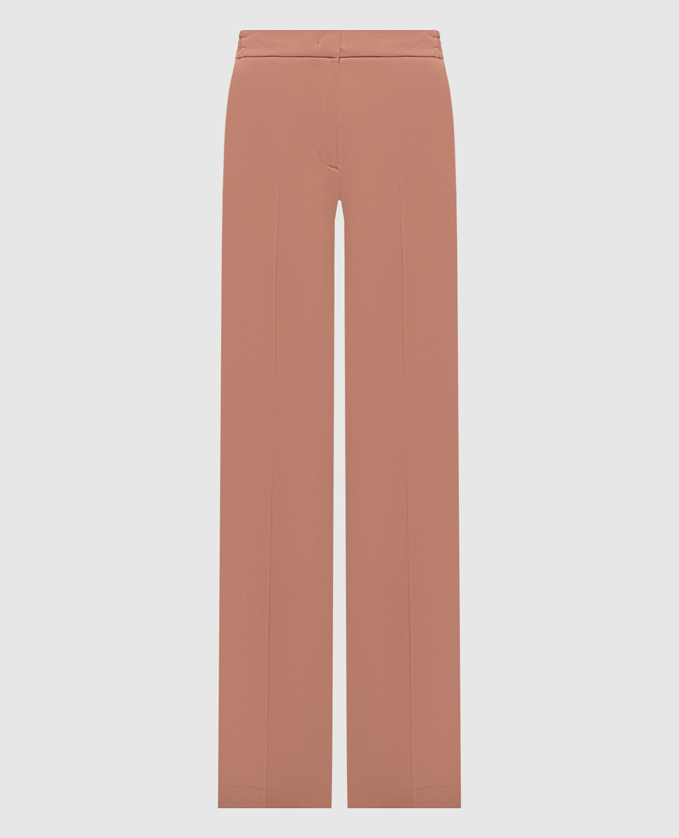 Pink pants with textured logo