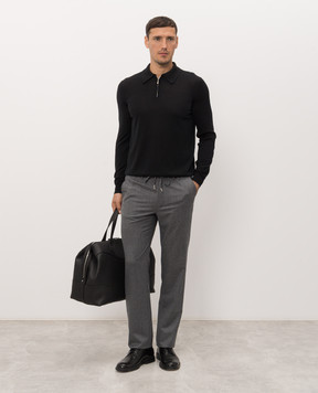 Castangia dal 1850 Gray wool pants EQ1063