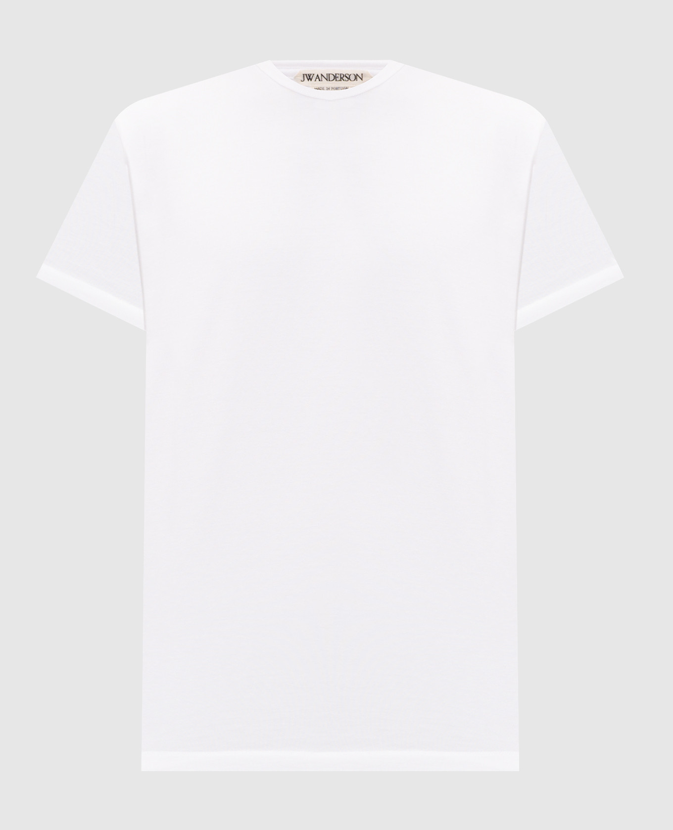 White T-shirt with embroidery