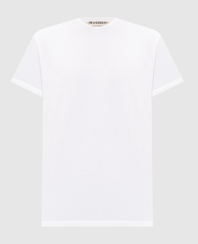 JW Anderson White T-shirt with embroidery JT0331PG1937