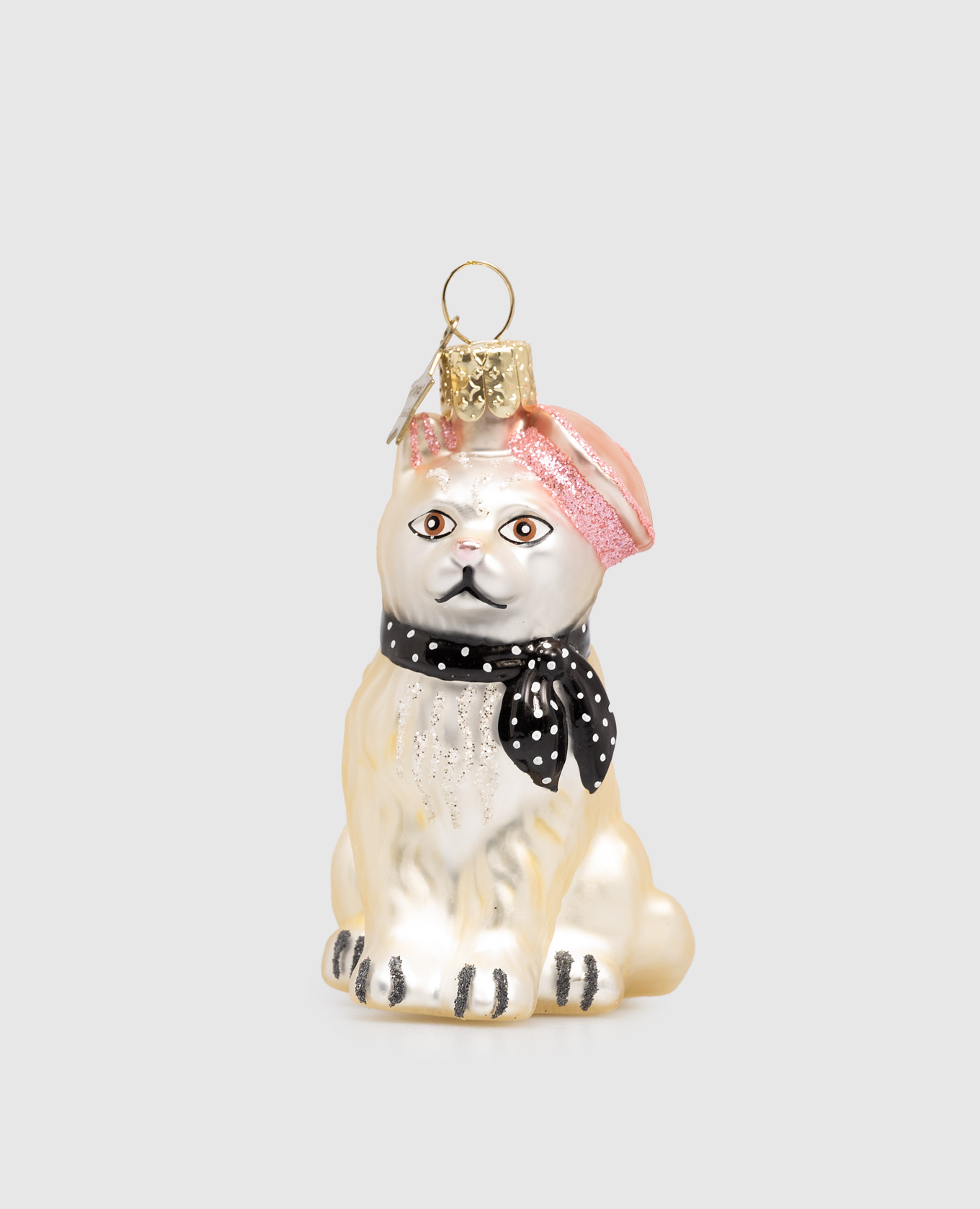 

Christmas tree toy Cat Vondels, Beige