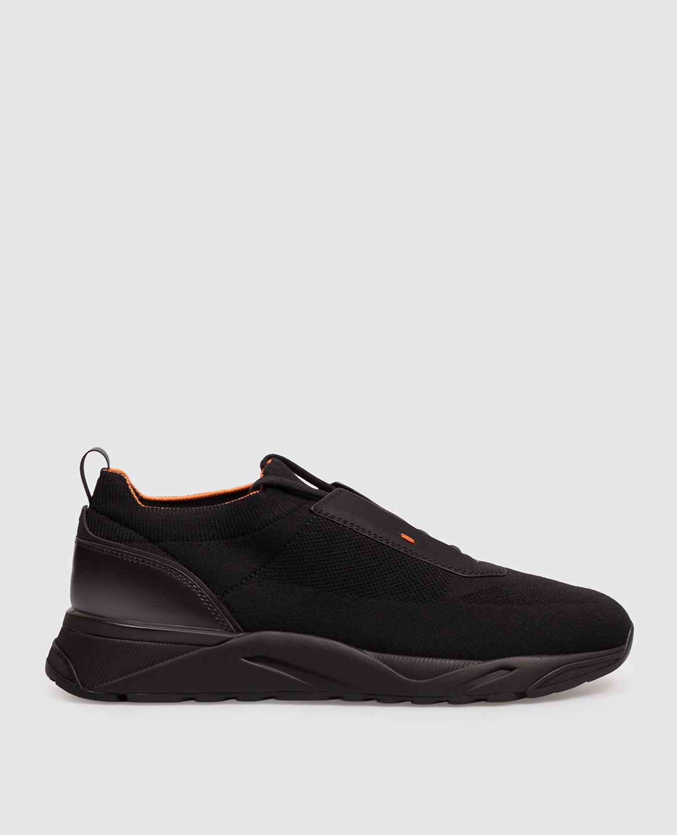 Black sneakers