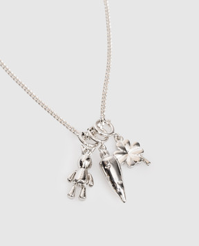 Juun.j Silver chain with pendants JW618ZW032