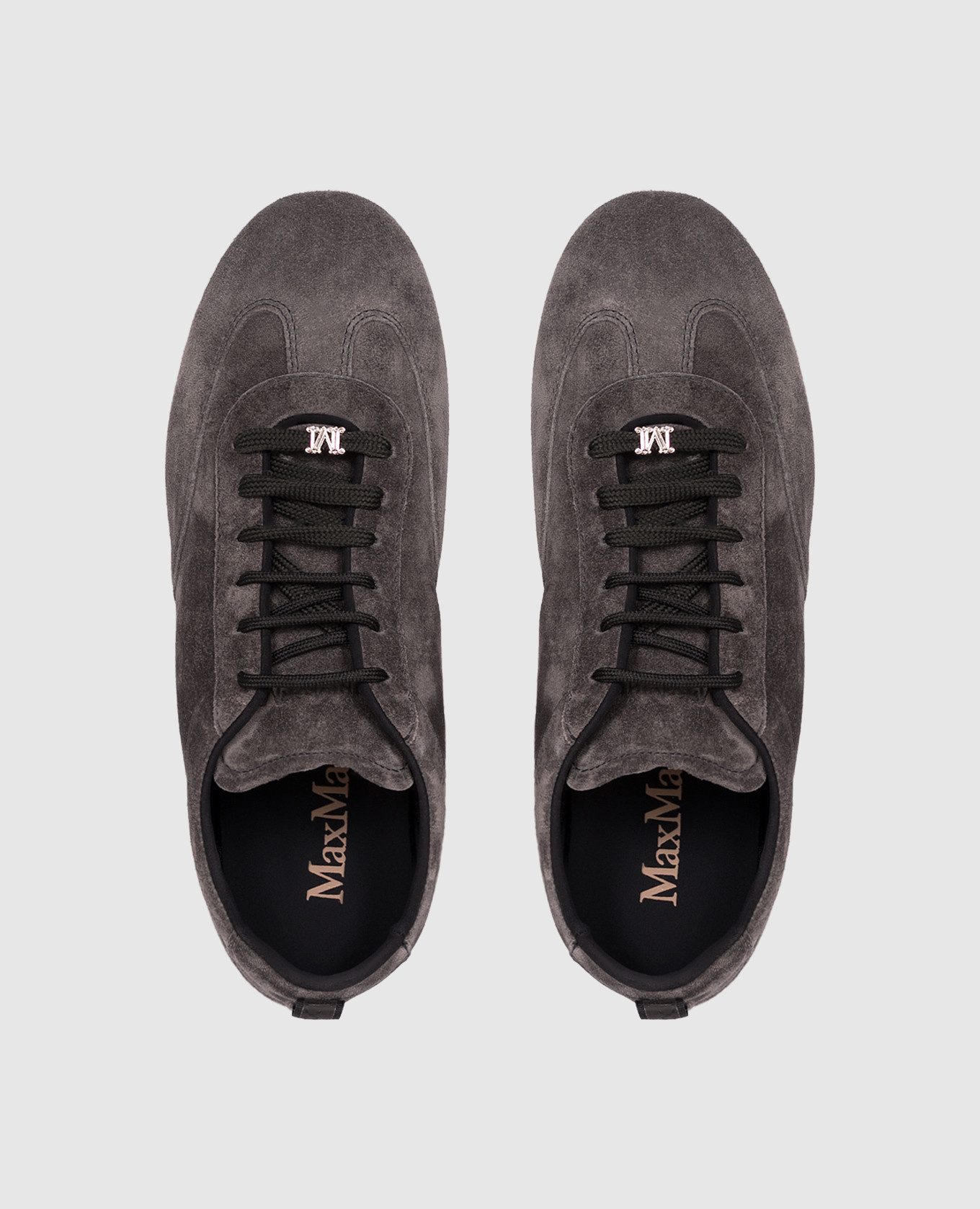ASTECCA gray suede sneakers Max Mara 4