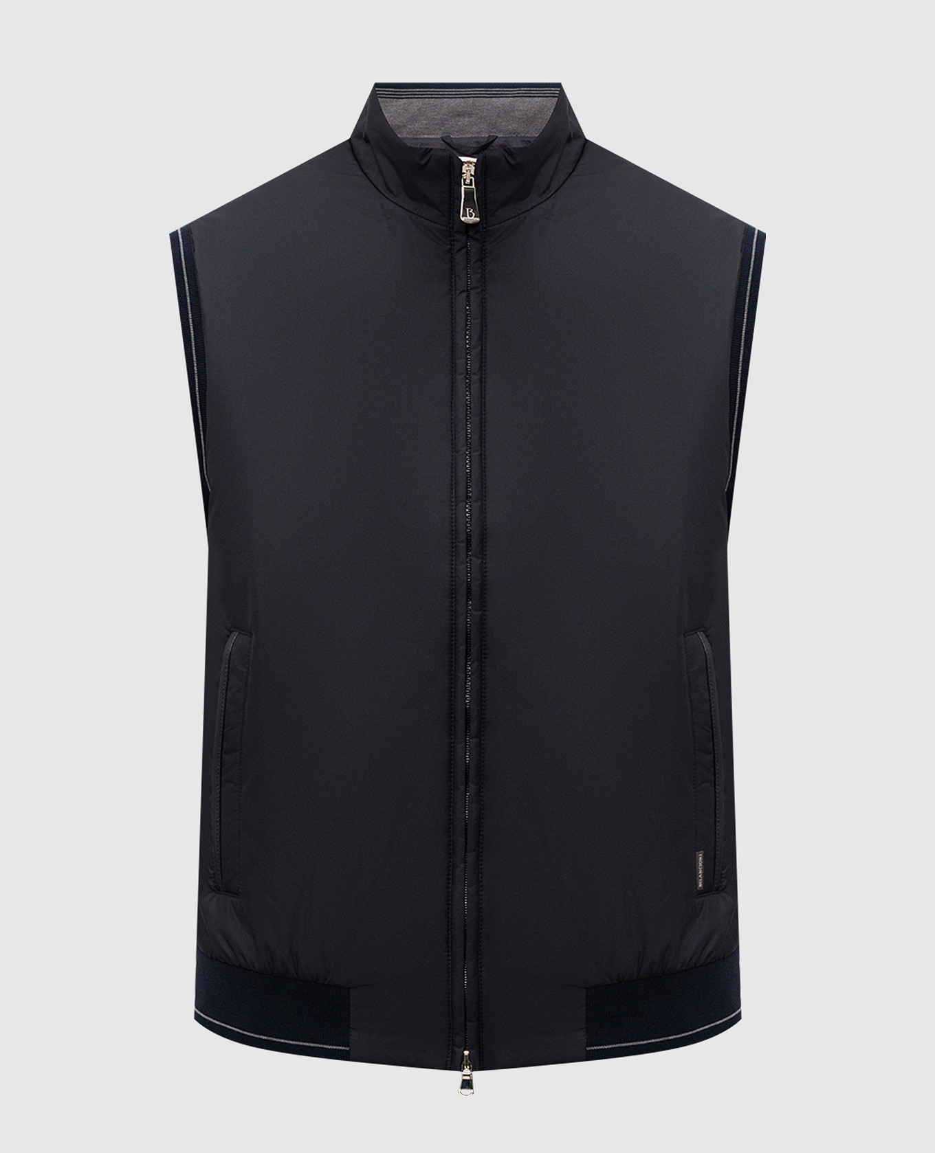 vest with logo patch Bilancioni
