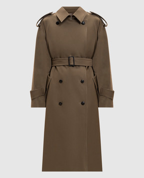 Max Mara Brown CERTO wool trench coat MXMCERTO