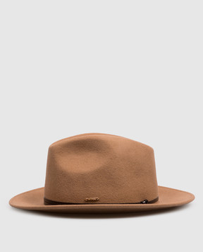 Twinset Brown wool hat 262TO5230