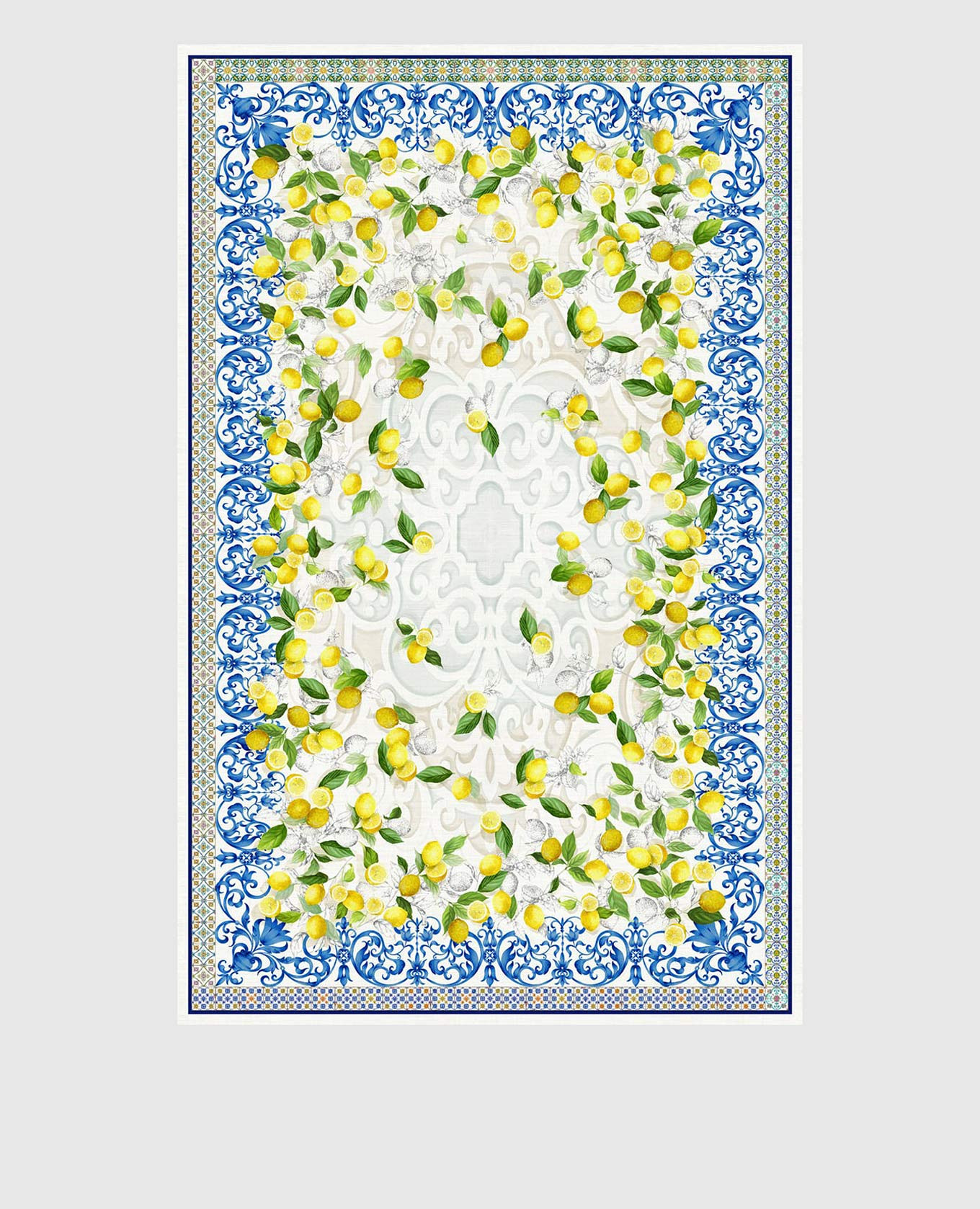 

Cetara linen tablecloth TESSITURA TOSCANA TELERIE, White