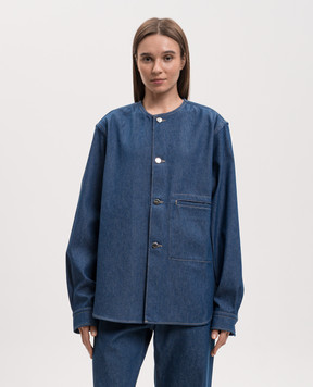 Sofie D`Hoore Barna blue denim shirt BARNADJAM
