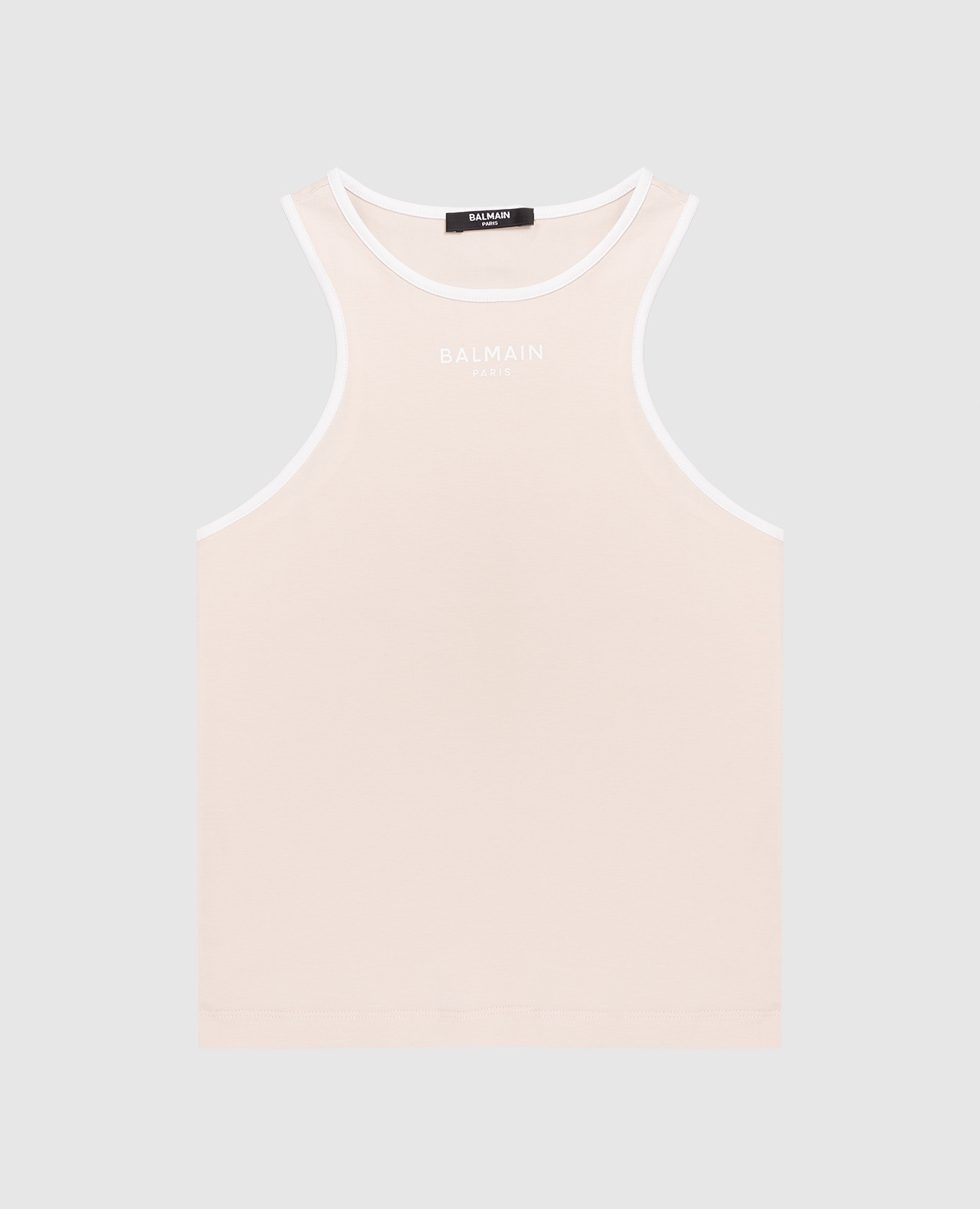 

Children's beige T-shirt with logo Balmain