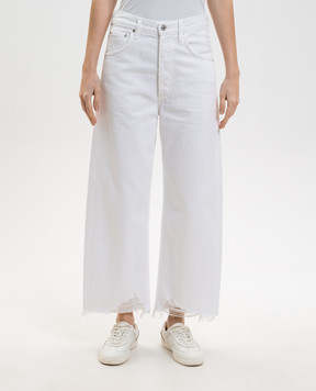 CITIZENS OF HUMANITY Ayla white jeans with patch 2117B1248