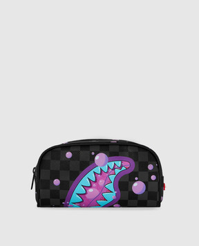 Sprayground Children's cosmetic bag PURPLE SLIME SHARK 910B8954NSZ