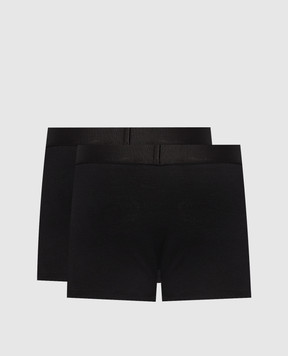 Versace Set of black boxer shorts 10209851A14783