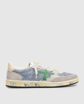 Premiata Blue suede sneakers BSKT CLAY BSKTCLAY