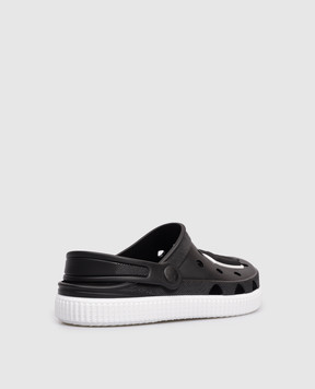 Dolce&Gabbana Children's black clogs DN0213AT079