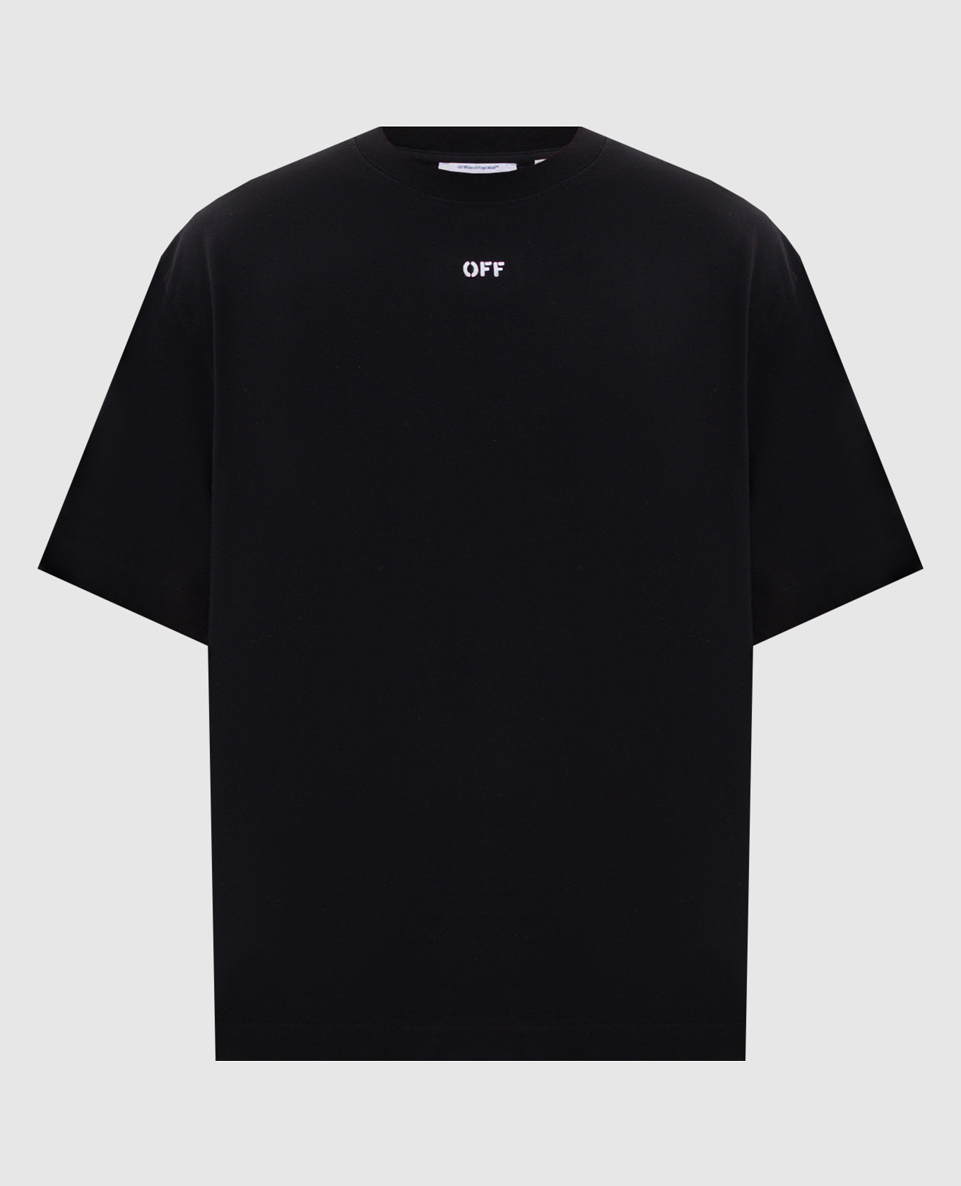 Black T-shirt with OFF logo
