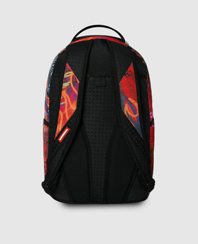 Sprayground Children's red backpack DIABLO - MURAL FIRE 910B8890NSZ
